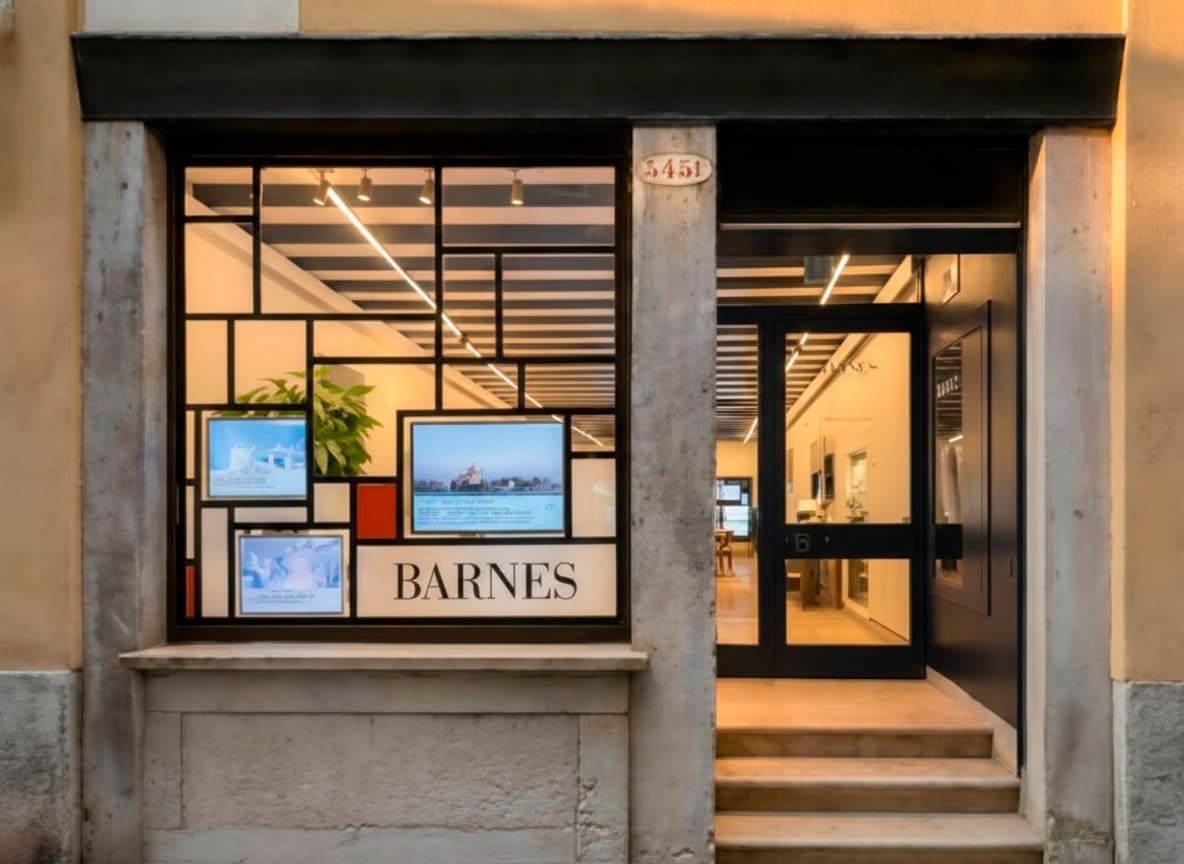 Foto dell'ufficio dell'agenzia immobiliare di lusso BARNES Venezia